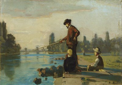 Der Angler von Ferdinand Hodler